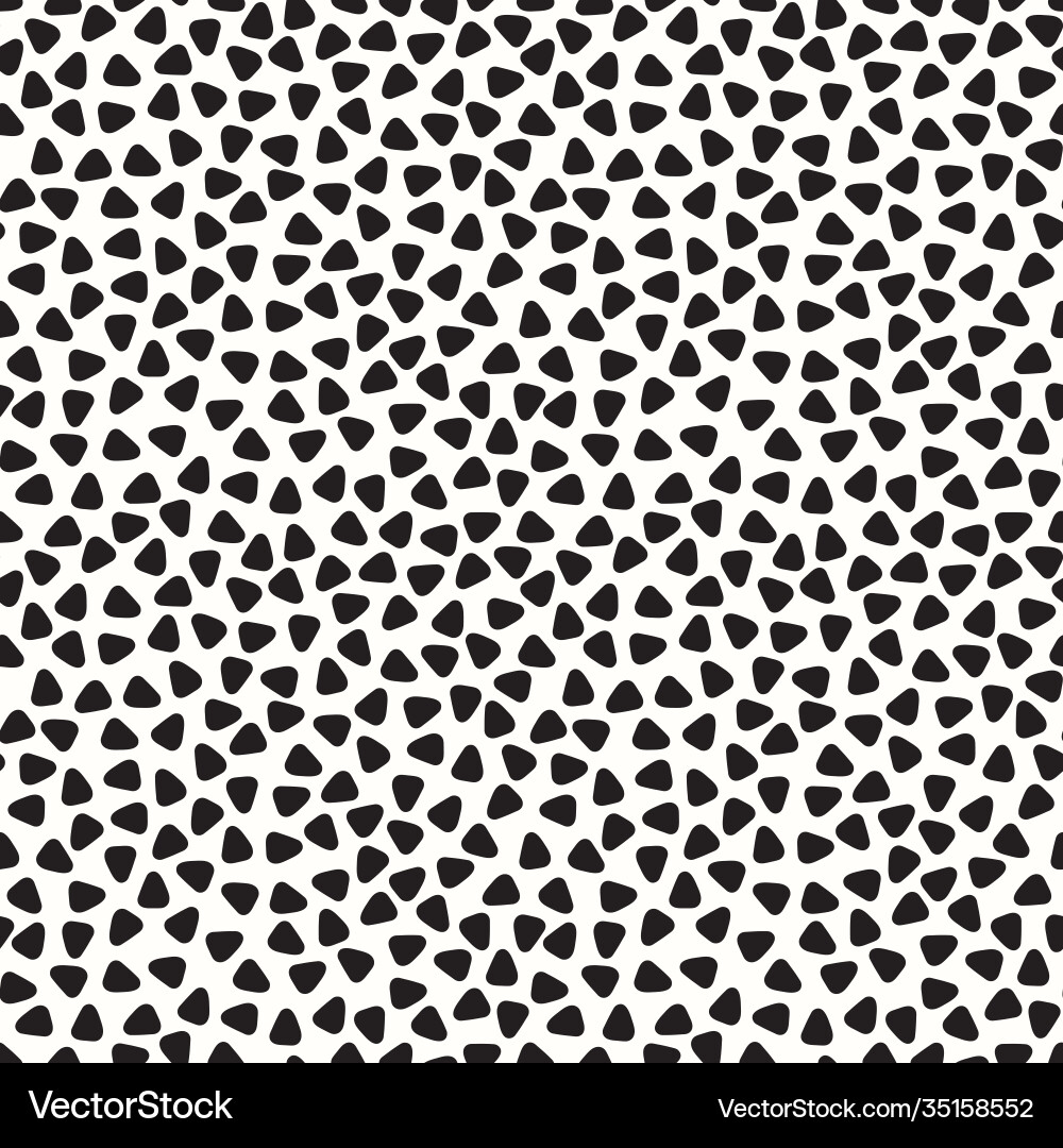 Abstract black and white triangle pattern Vector Image
