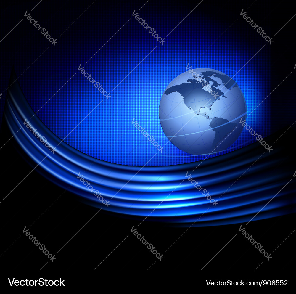 Neon Abstract Background Vector Image