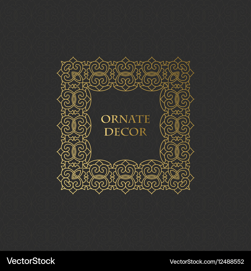 Template frame background Vector Image