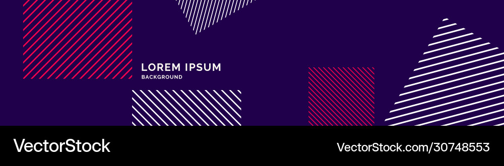 Abstract background with dynamic shapes Vector Image