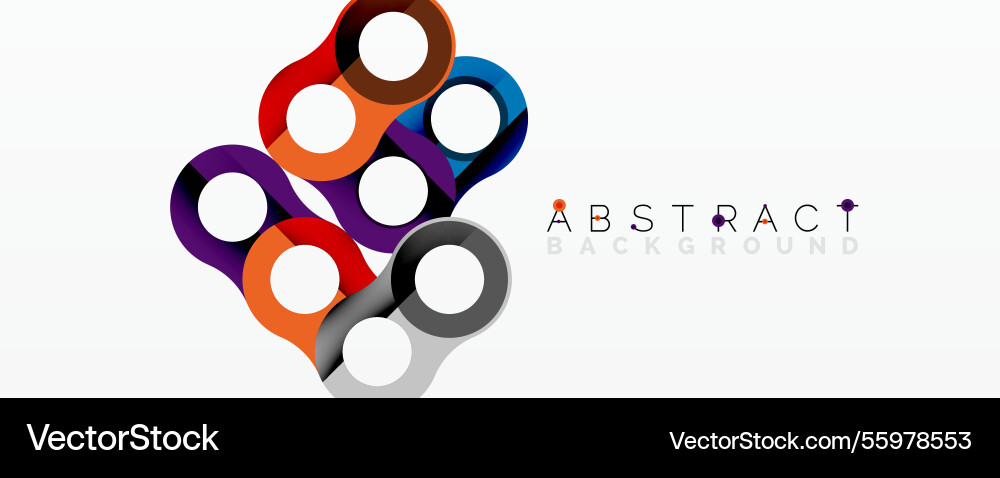 Abstract circle element composition Abstract circle element composition Vector Image