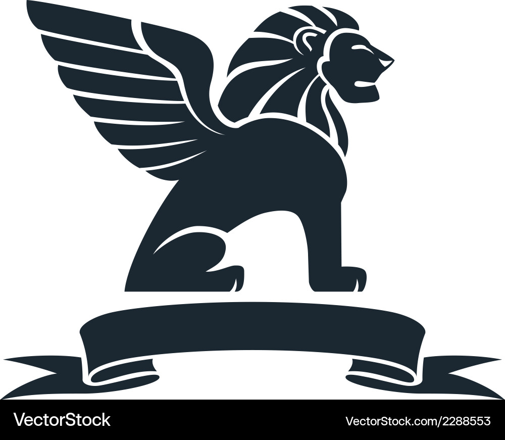 Lion Emblem - Noble Crest Vector Image