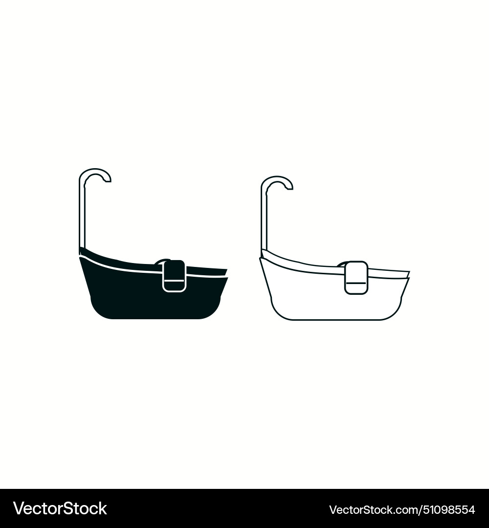 Bad-Symbol-Set Designelement Bad-Symbol-Set Designelement vektorbild