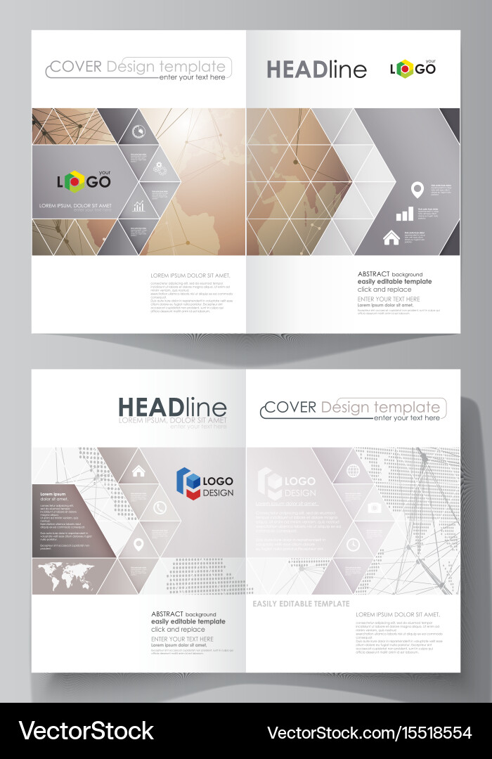 The editable layout Vector Image