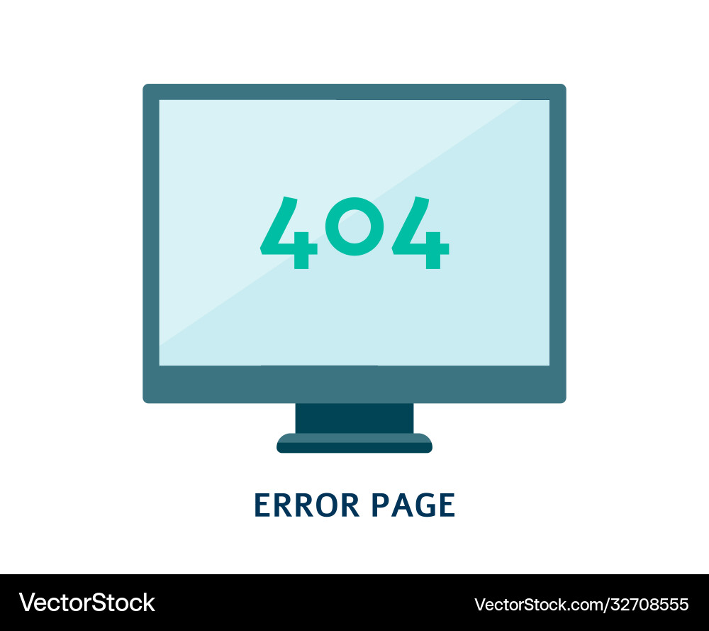 404 Webseite Fehler nicht auf dem Computer gefunden 404 Webseite Fehler nicht auf dem Computer gefunden vektorbild