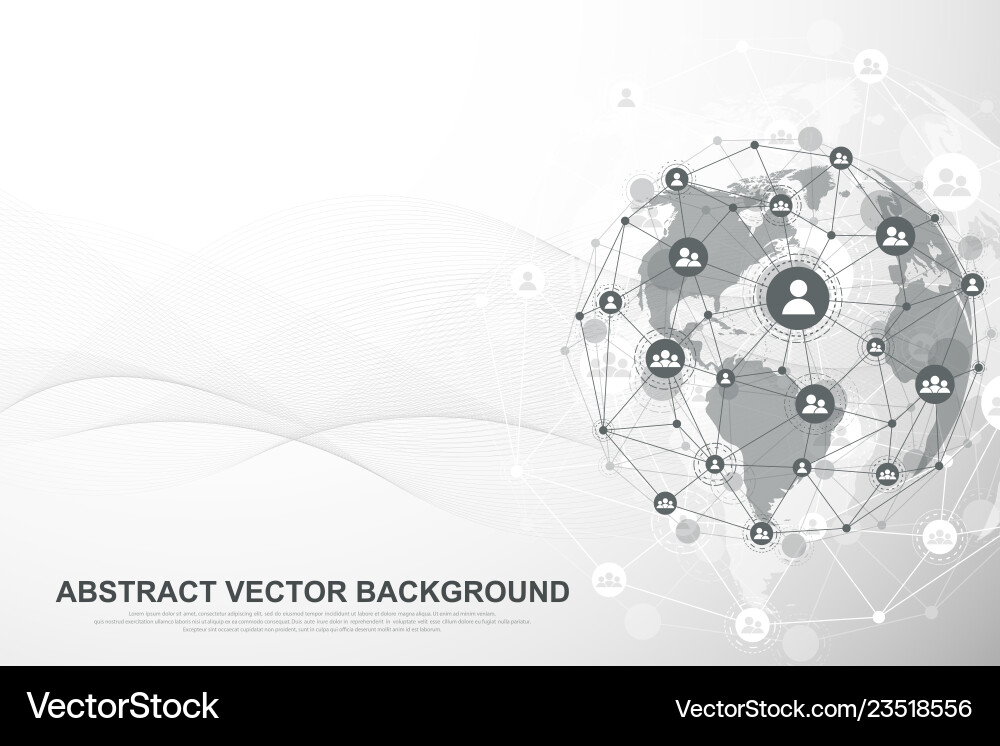 Futuristic abstract background blockchain Futuristic abstract background blockchain vector image