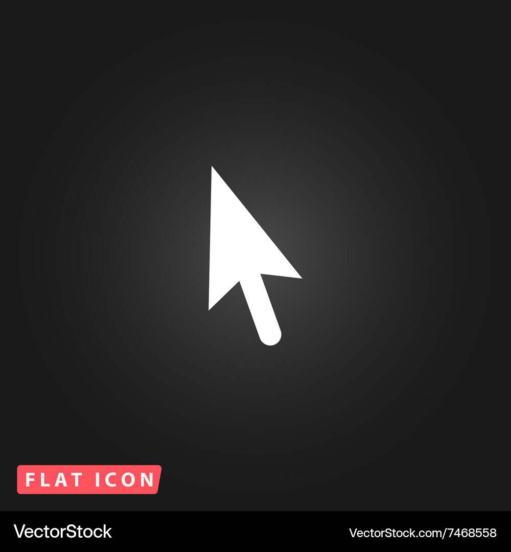 Mouse arrow cursor icon Vector Image