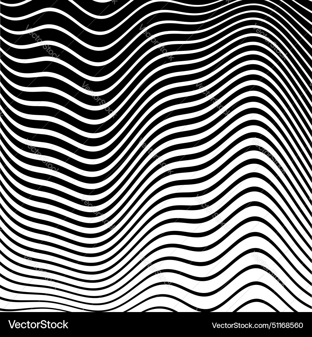 Wavy lines pattern Wavy lines pattern vector image