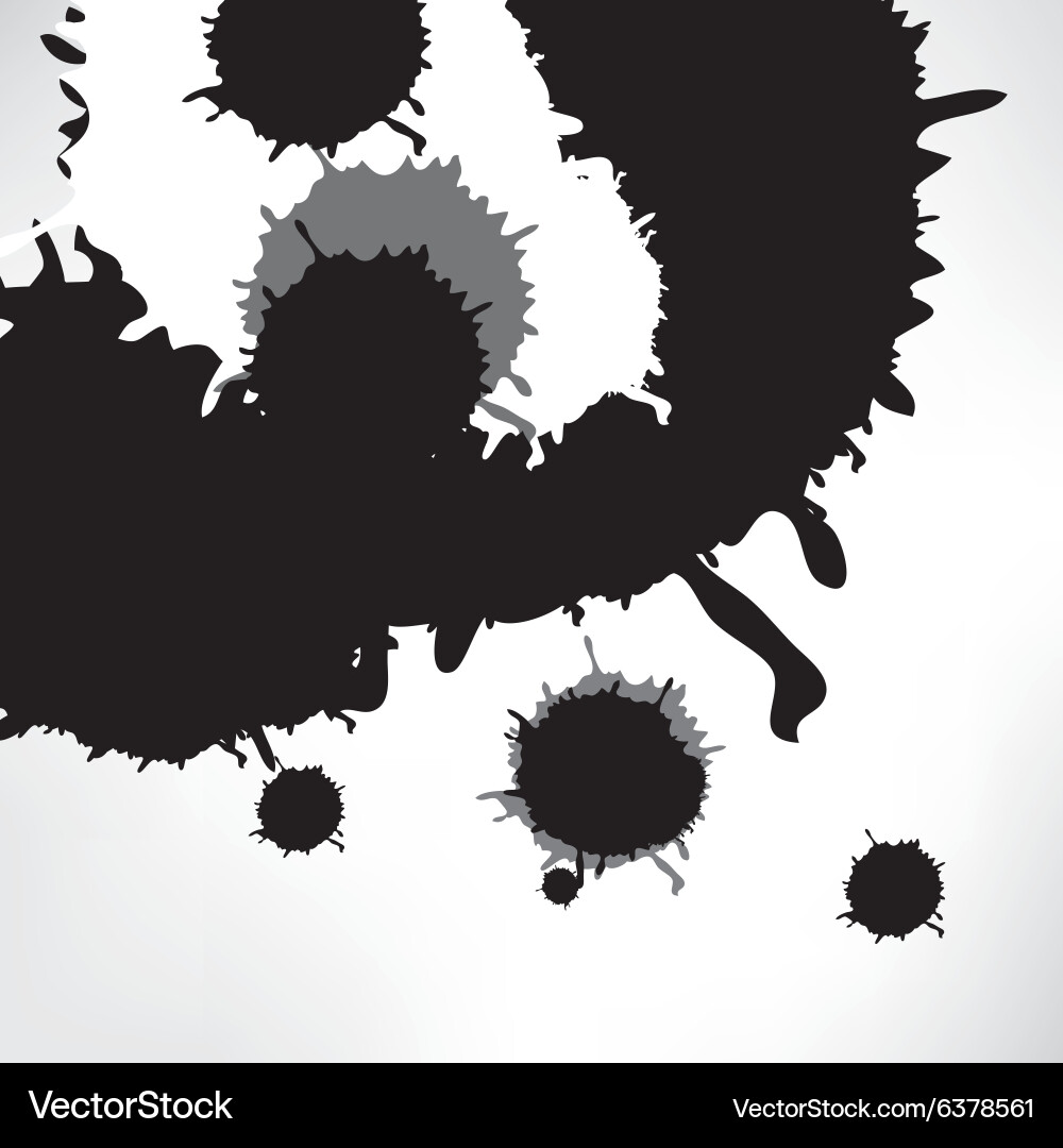 Abstract background with splash Vector Image