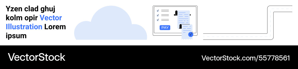 Cloud data exchange with digital document and send Cloud data exchange with digital document and send vector image