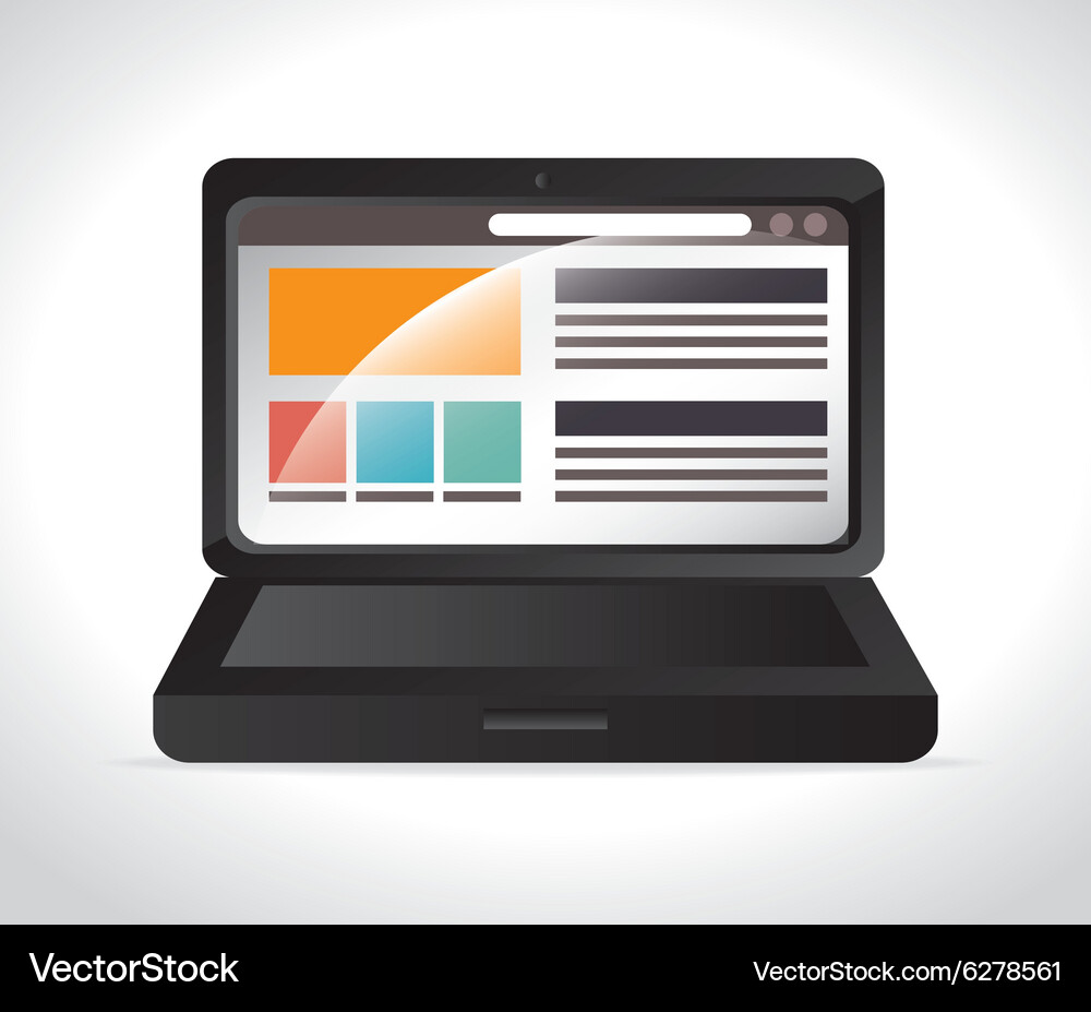 Responsive web design Vector Image
