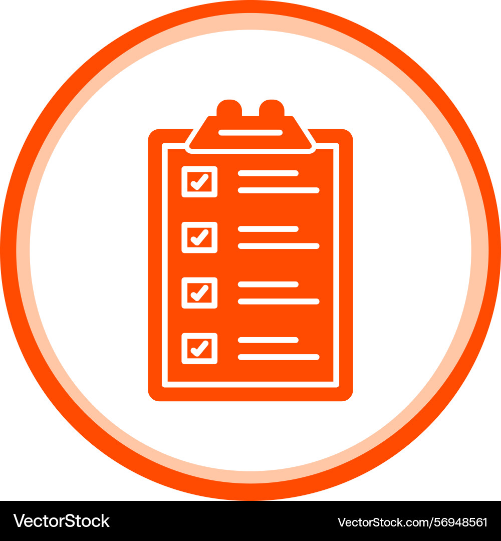 Task icon vector image