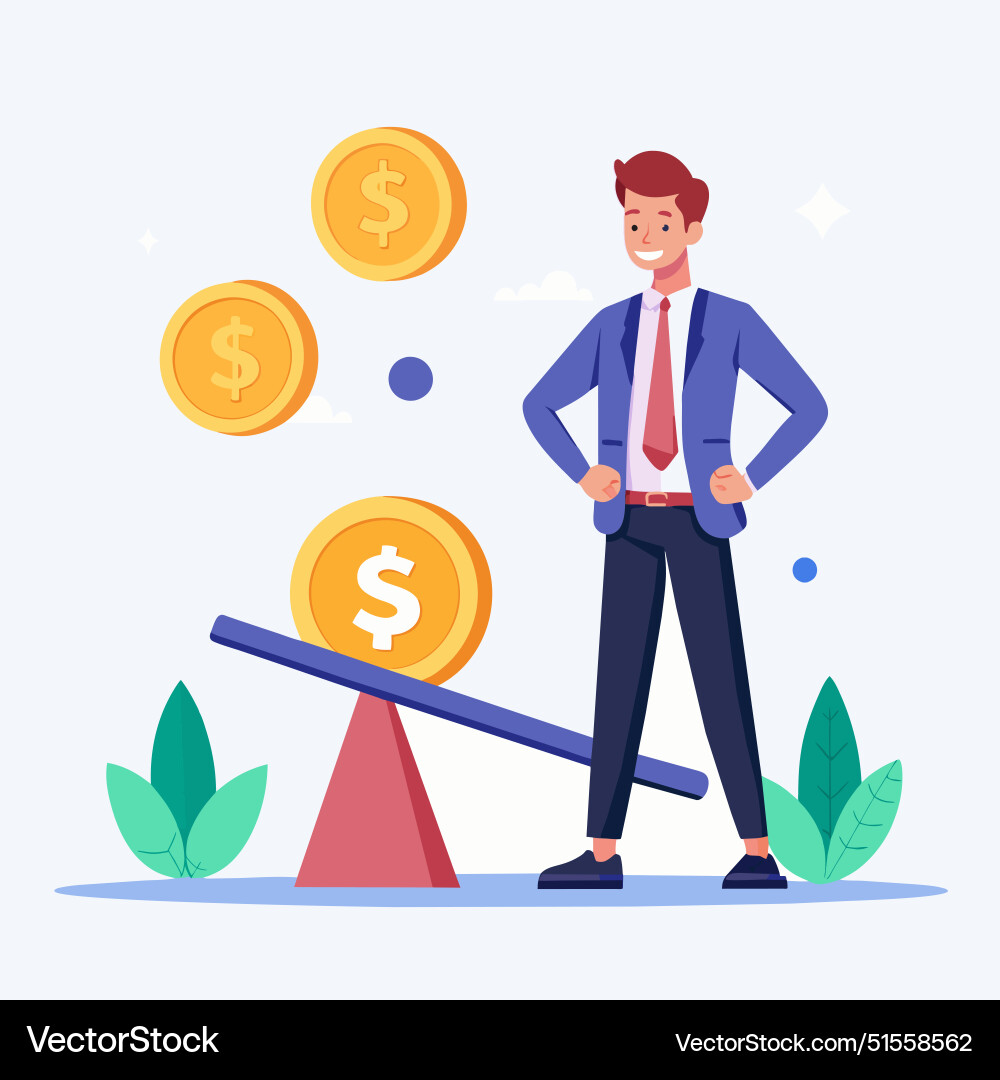 Bitcoin and crypto currency store of value Vector Image