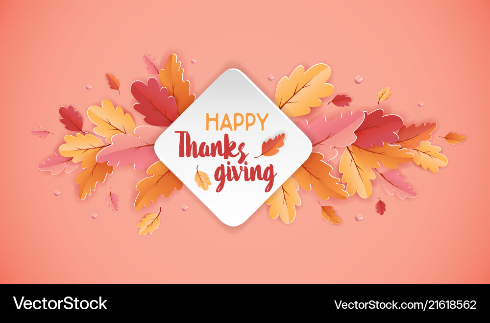 Happy Thanksgiving Urlaub Typografie Poster Happy Thanksgiving Urlaub Typografie Poster vektorbild