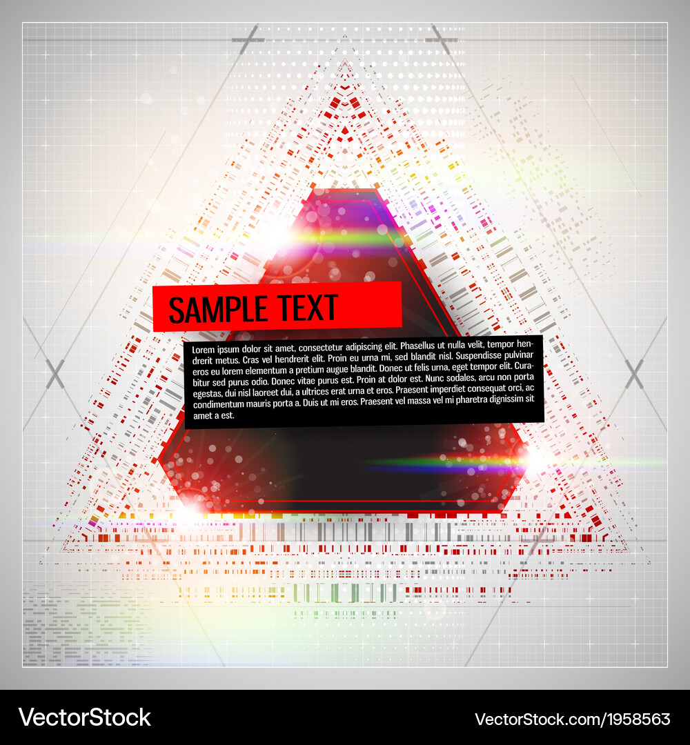 Abstract technology background Vector Image
