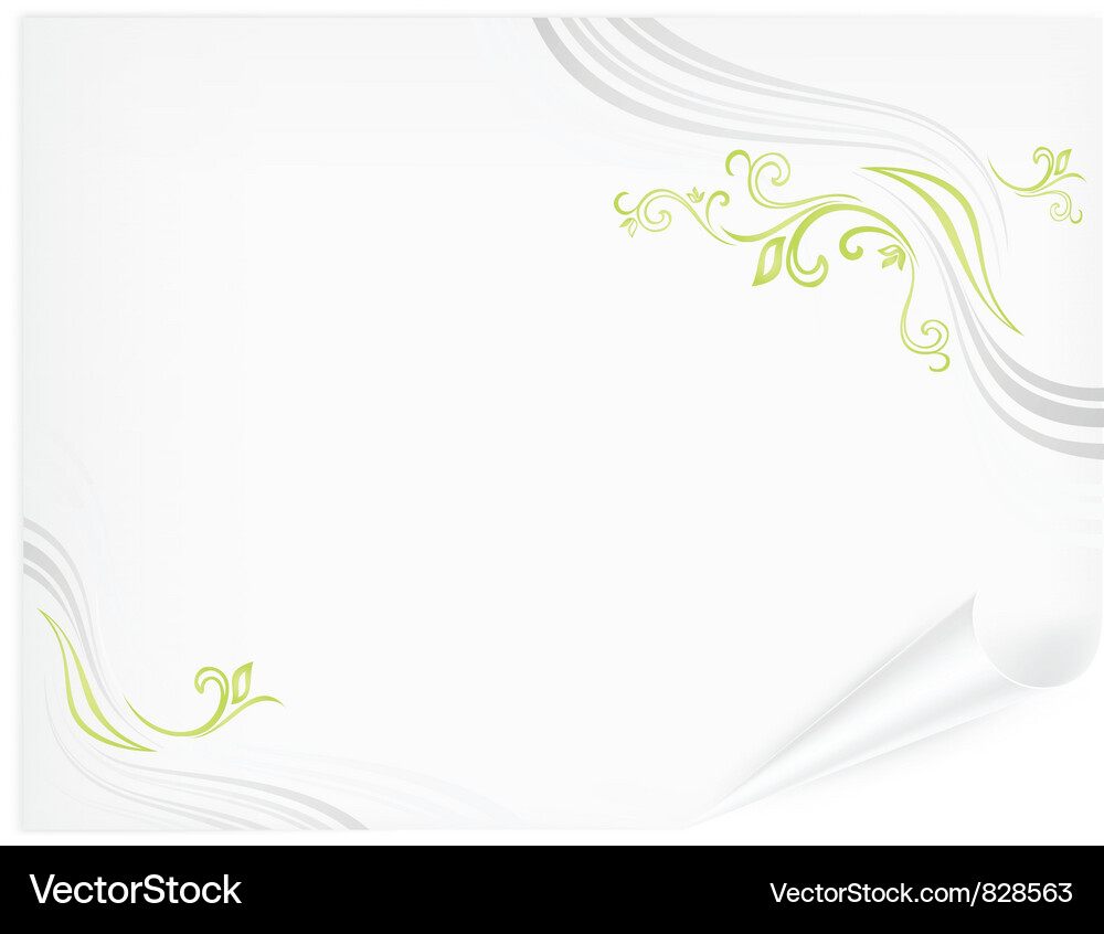 Spring paper Vector Image