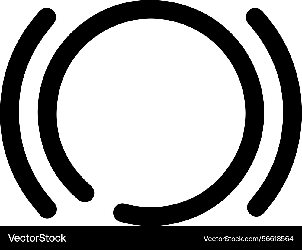 Warning icon symbol image Vector Image
