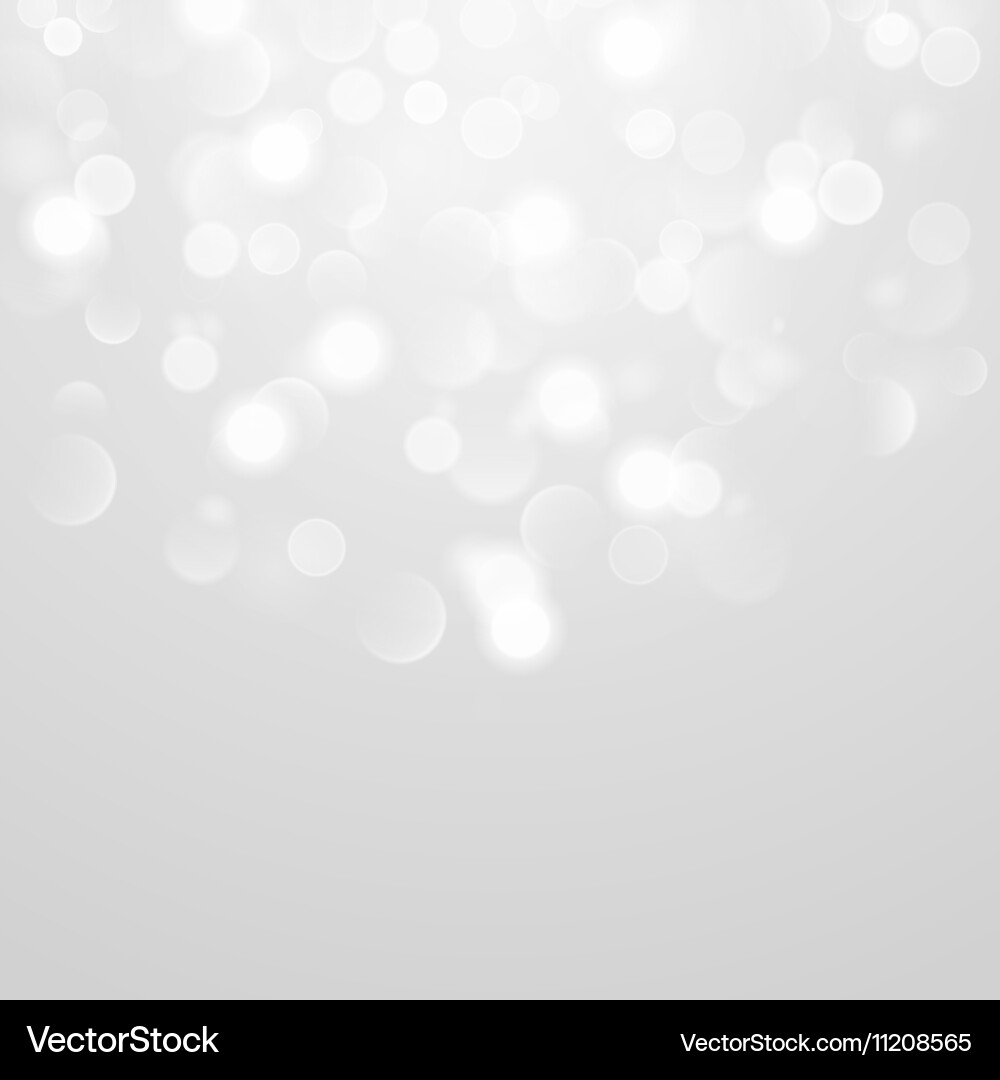 Abstract background with bokeh effect vector image