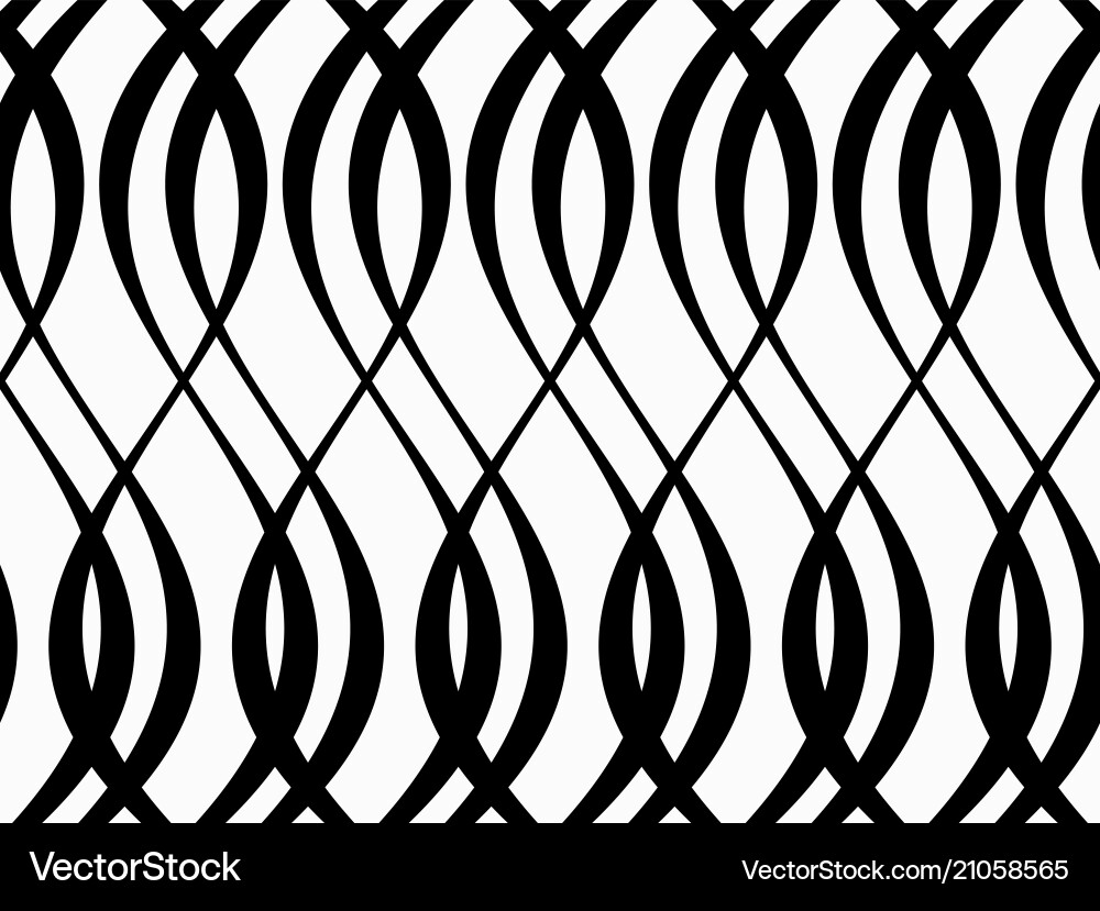 Abstract geometric pattern with waves Abstract geometric pattern with waves vector image