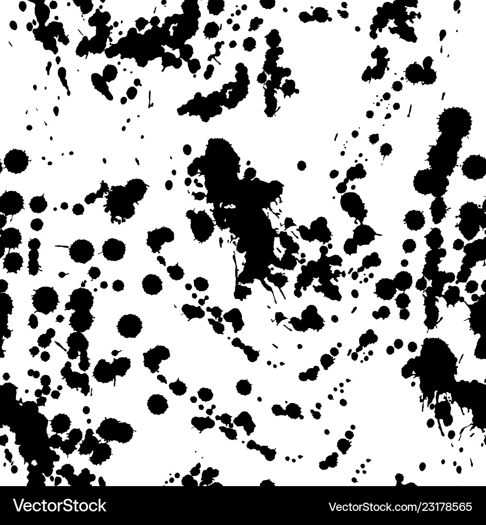 Abstract paint splashes and blots pattern Abstract paint splashes and blots pattern vector image