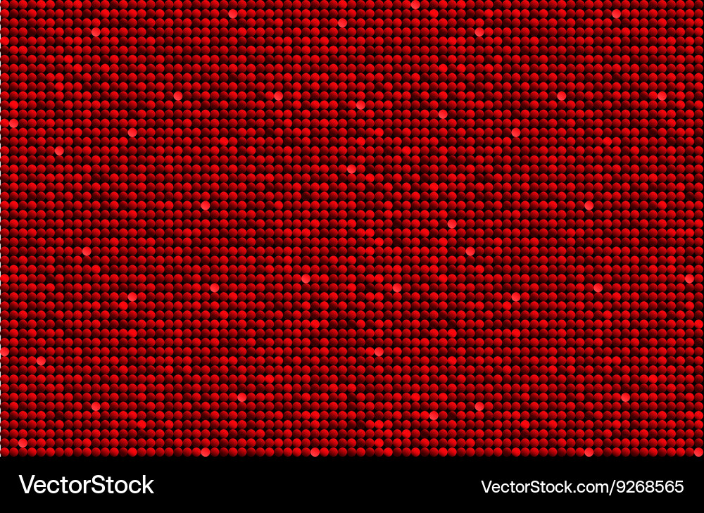 Background with shiny red sequins eps 10 Vector Image