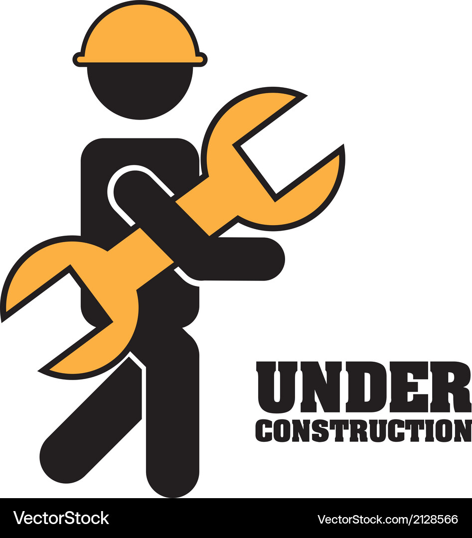 Industrial workers over white background Vector Image