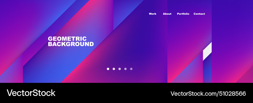 Vibrant purple and electric blue background with Vector Image