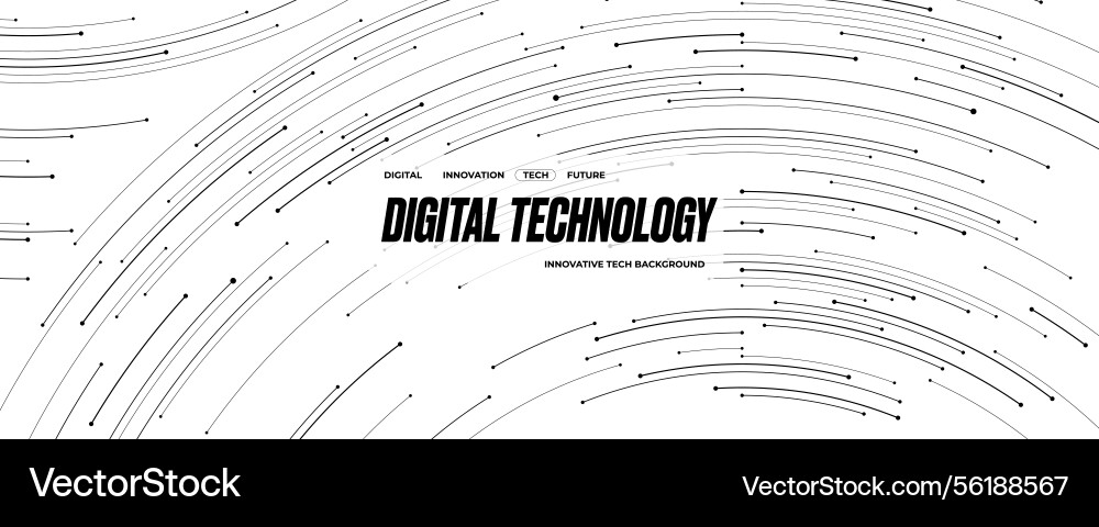 Tech Hintergrund mit dünnen Linien und Kreisschaltung Tech Hintergrund mit dünnen Linien und Kreisschaltung vektorbild