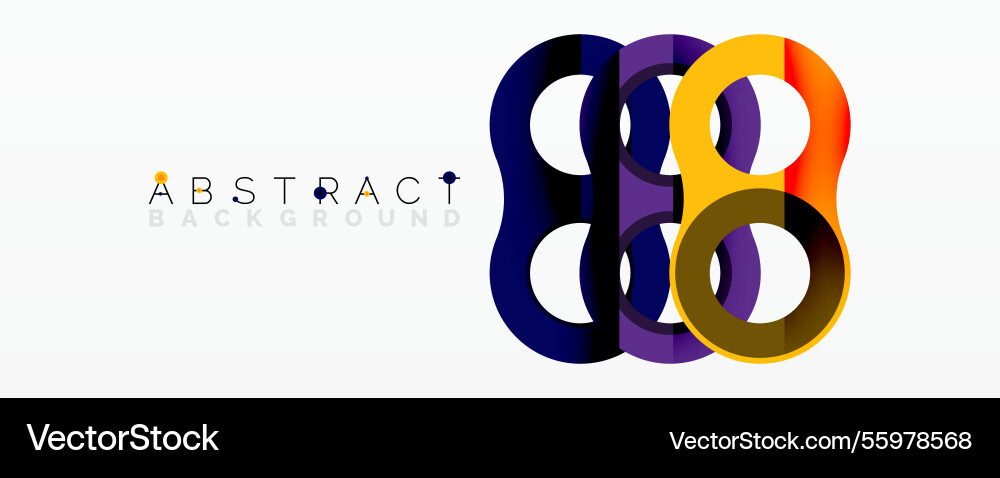 Abstract circle element composition Abstract circle element composition Vector Image