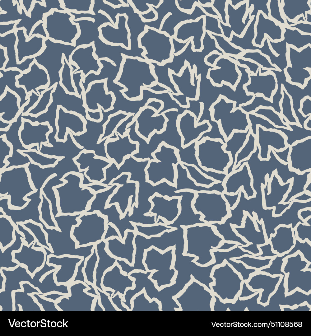 Leaf lines seamless repeat pattern Leaf lines seamless repeat pattern Vector Image