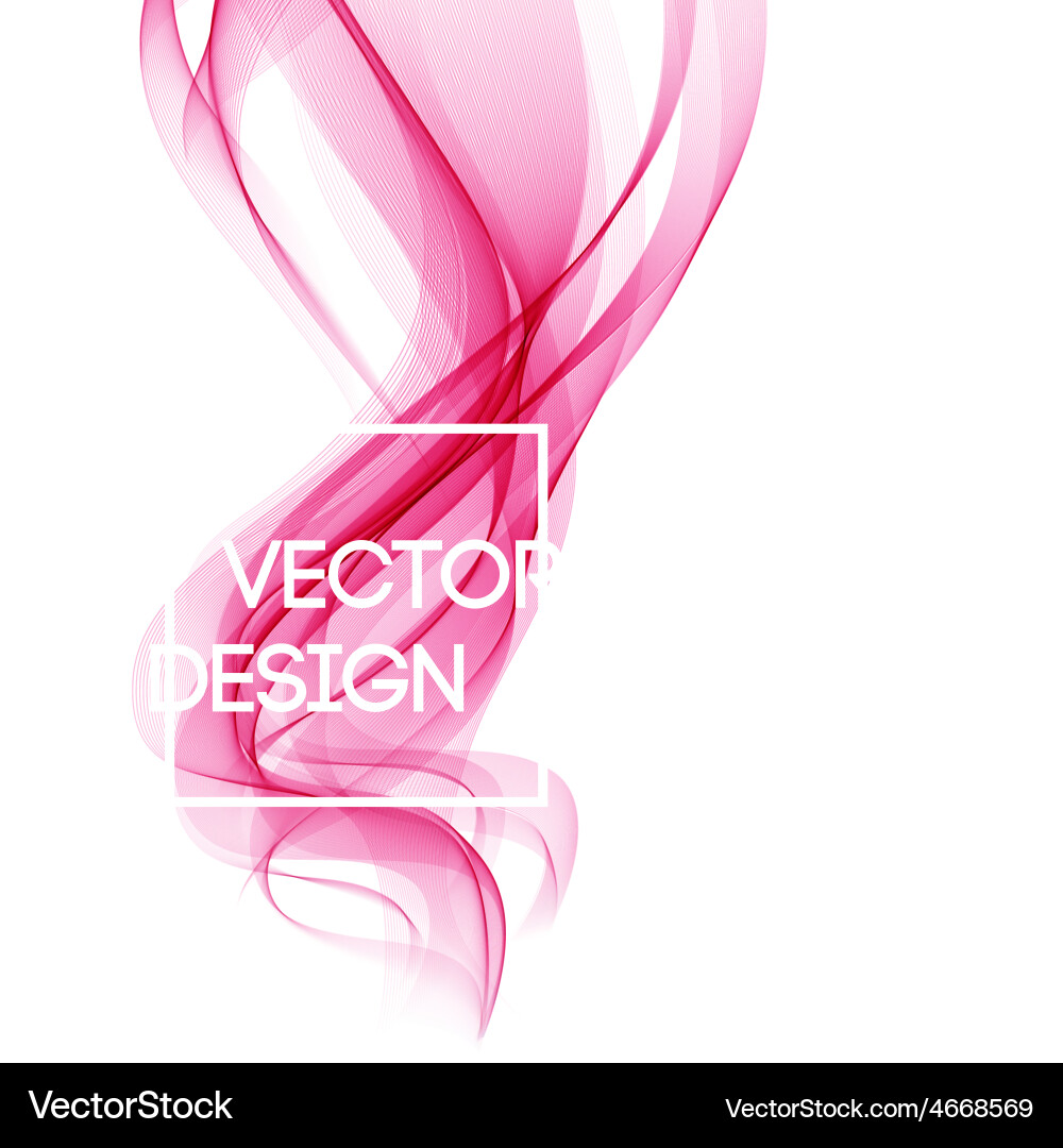 Abstract template background with wave vector image