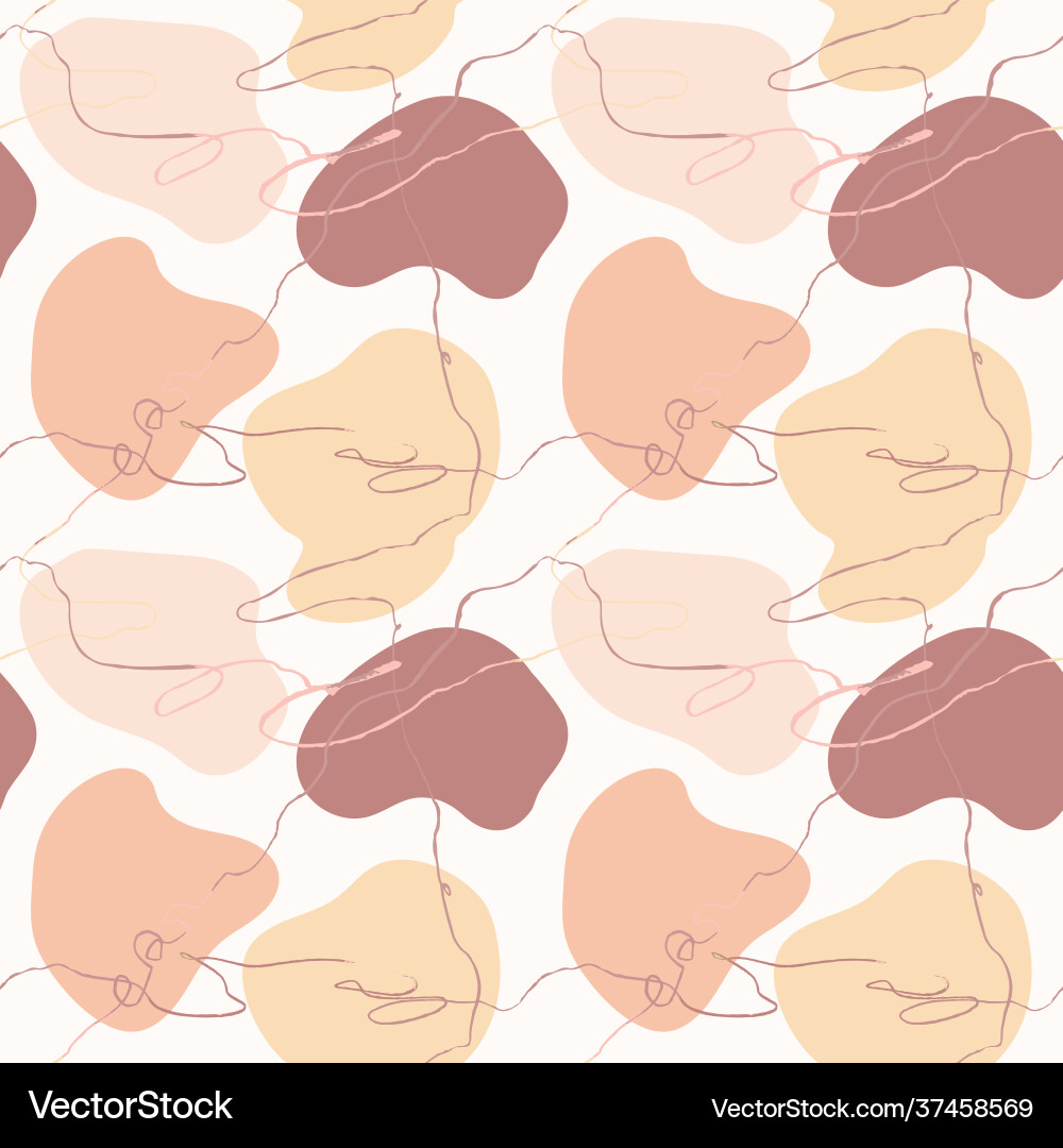 Seamless pattern with colorful hand draw abstract Seamless pattern with colorful hand draw abstract vector image