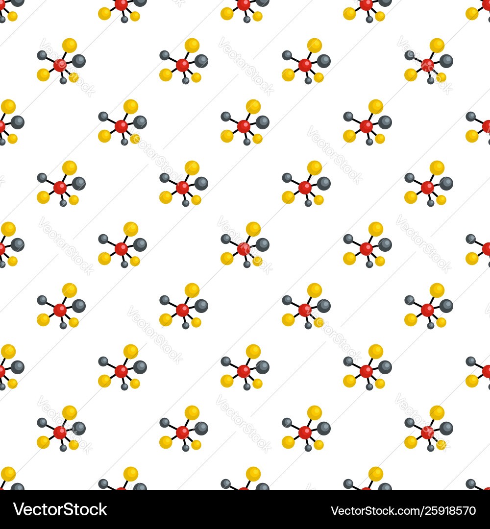 Atomic lattice pattern seamless Atomic lattice pattern seamless vector image