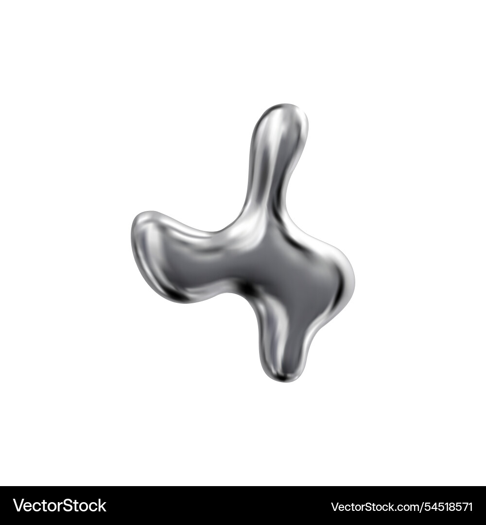 Image with a smooth shape in the form Image with a smooth shape in the form Vector Image