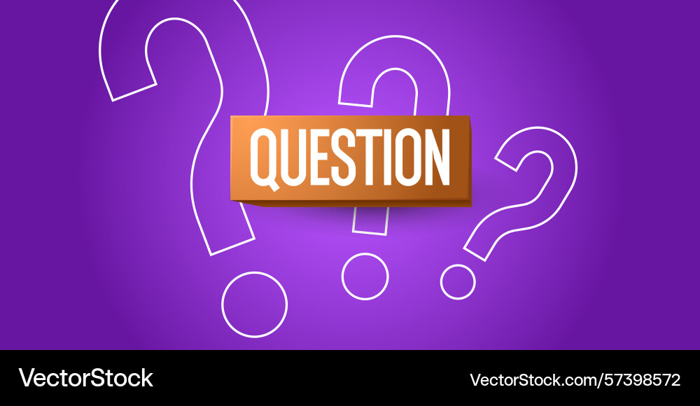 An for setting a problem solving An for setting a problem solving vector image