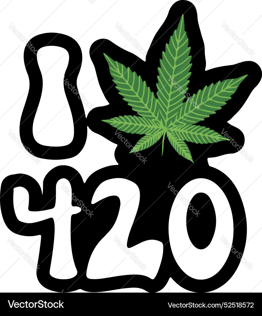 I 420 svg weed marijuana stoner smoking – Royalty-Free Vector | VectorStock, image size:898x1080
