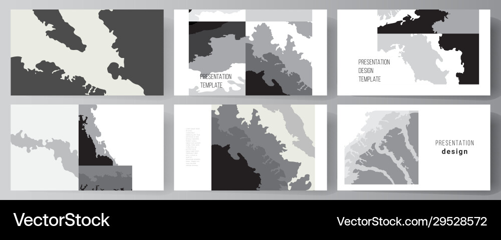 Layout presentation slides design Vector Image