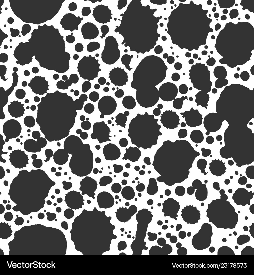 Abstract paint splashes and blots pattern Abstract paint splashes and blots pattern vector image