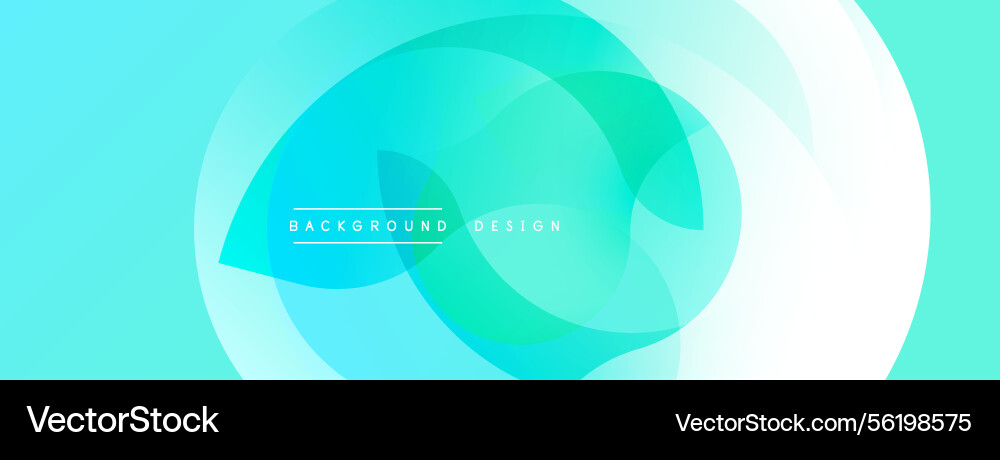 Abstract fluid shapes overlap creating vibrant Abstract fluid shapes overlap creating vibrant vector image