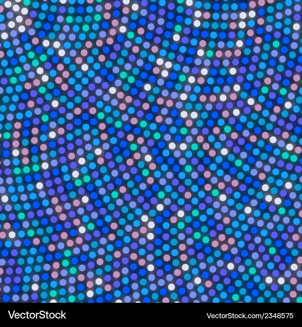 Abstract rounded pixel points mosaic eps 8 Vector Image