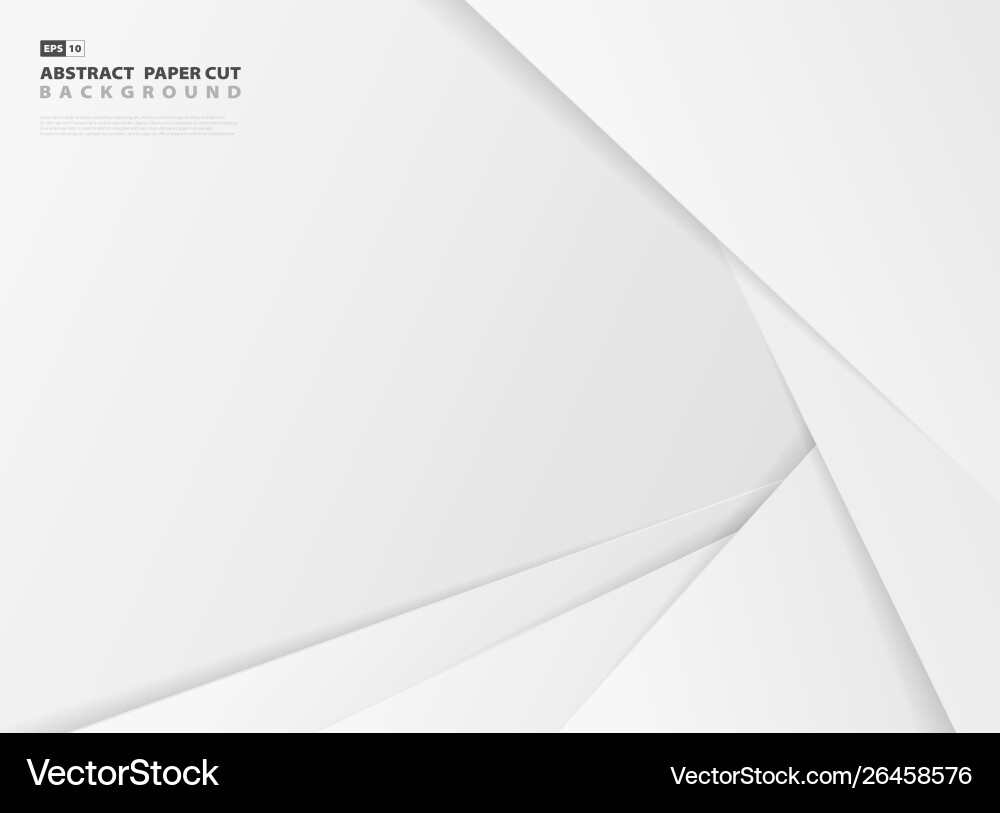 Abstract design gradient gray and white color Abstract design gradient gray and white color vector image