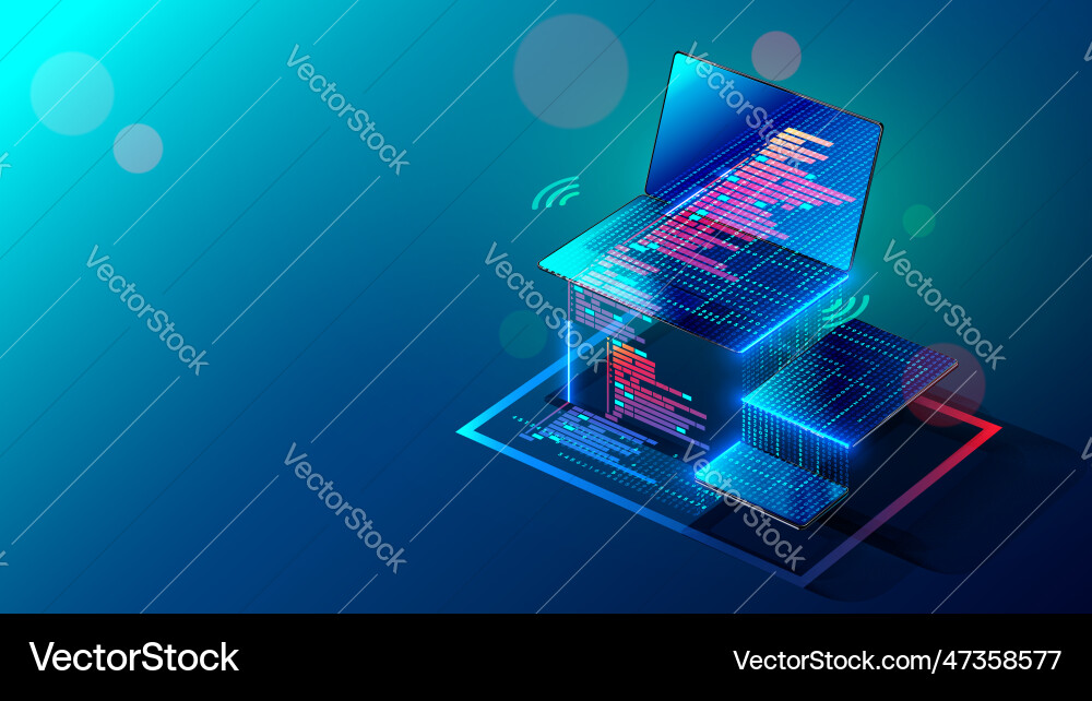 Programmierung Testing App auf verschiedenen Geräten Programmierung Testing App auf verschiedenen Geräten vektorbild