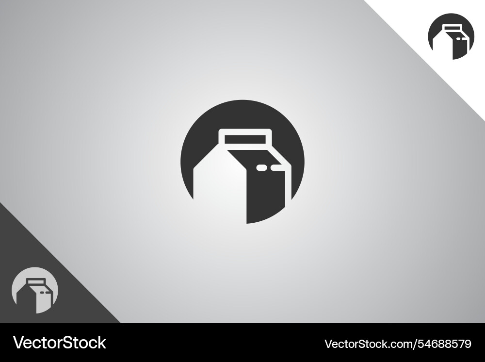 Bauernhof Logo minimal und modern logotype perfekt Bauernhof Logo minimal und modern logotype perfekt vektorbild