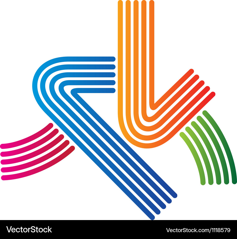 Infinite Loop Logo Template Vector Image