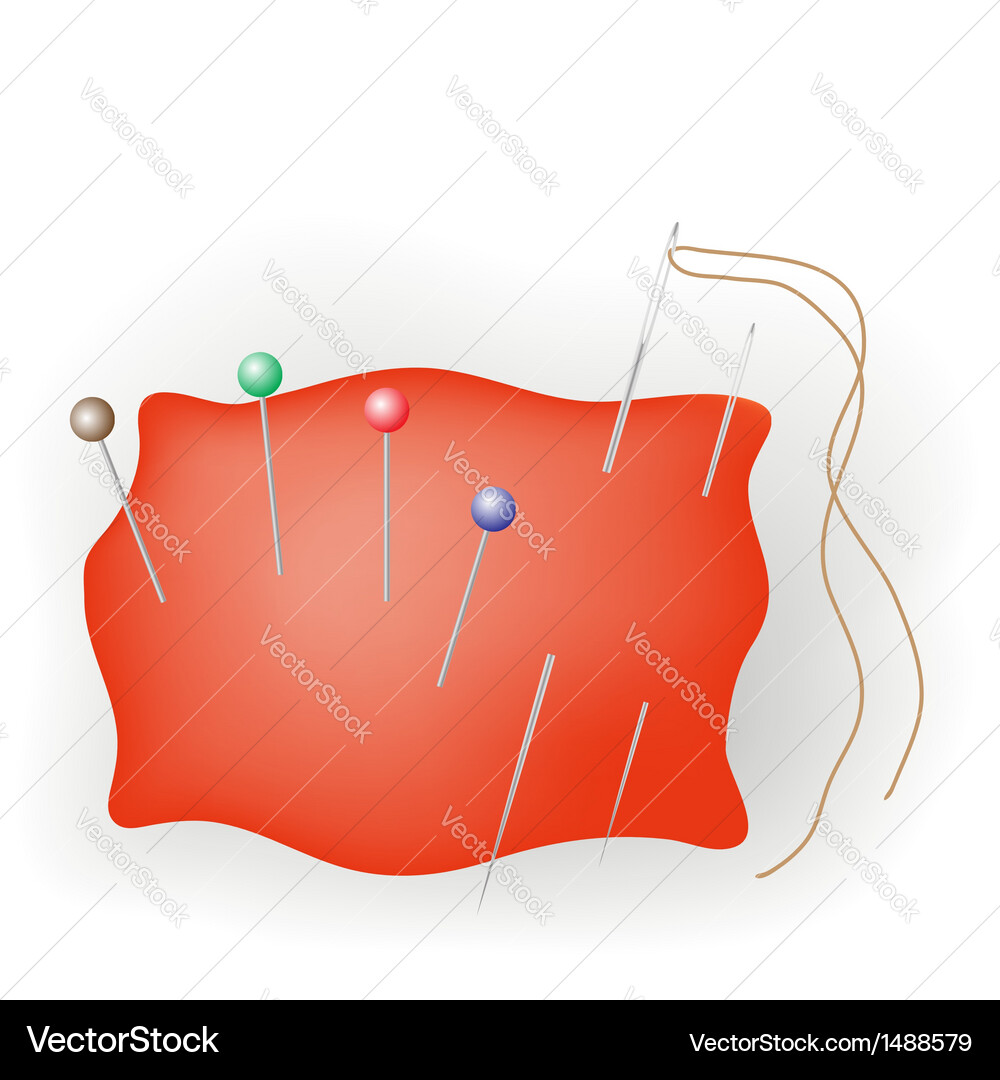 Needles Vector Image