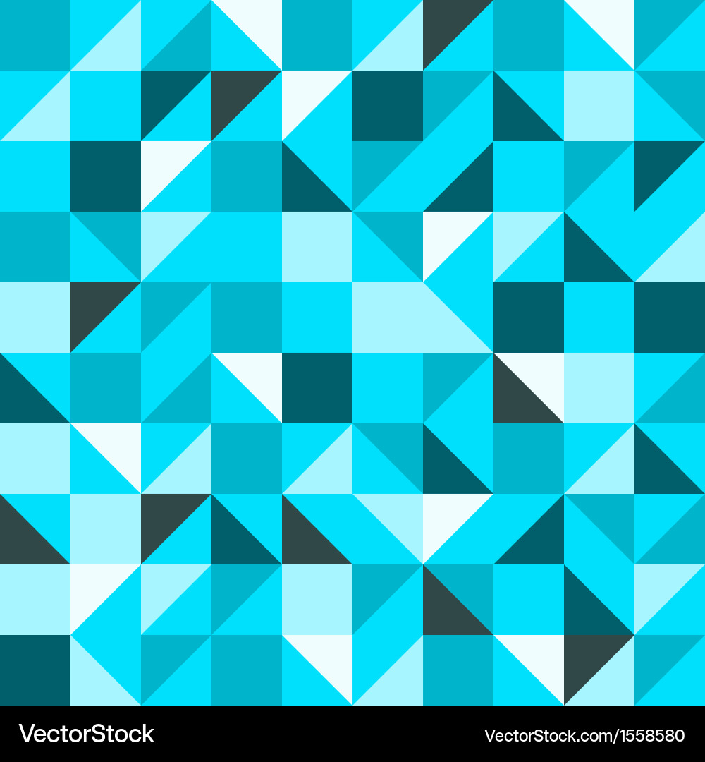 Blue Triangle Pattern Backdrop vector image
