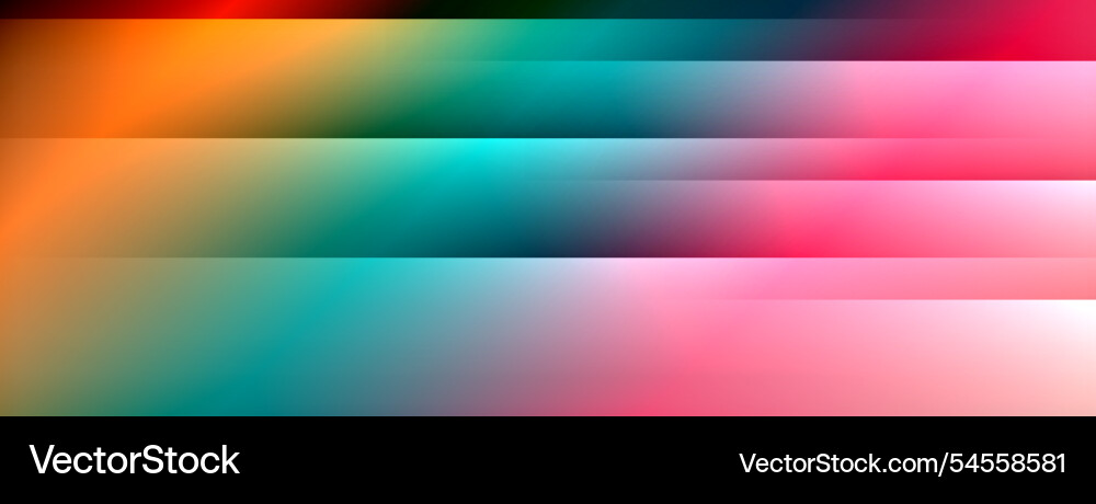 Colorful gradient with lines made of shadow Vector Image