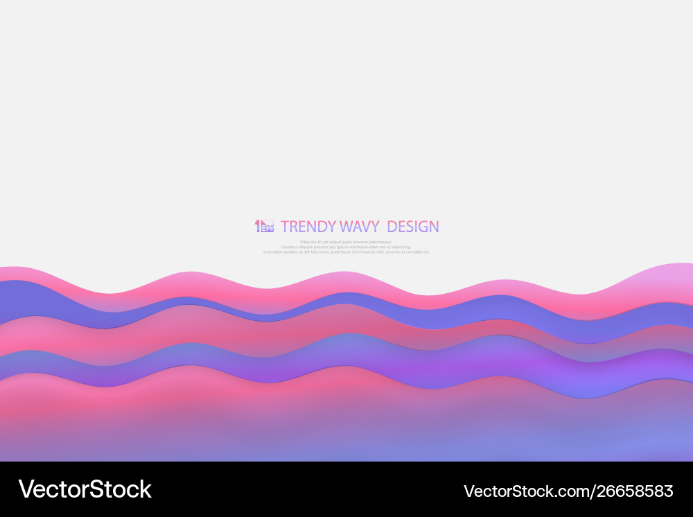 Abstract wide screen fluid colorful with mesh