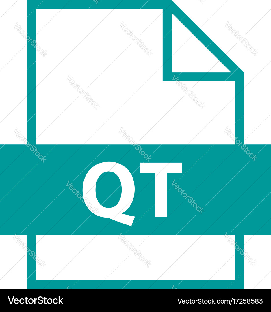 File name extension qt type vector image