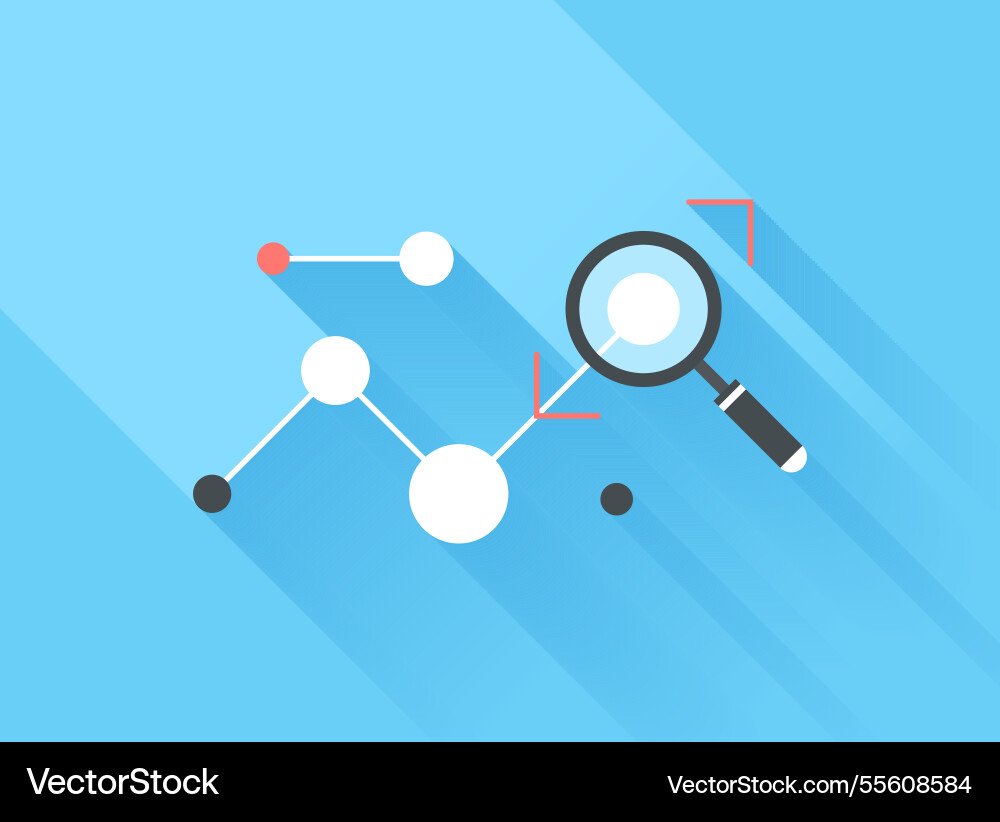Data analysis concept Royalty Free Vector Image
